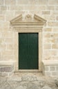 Ancient church door Royalty Free Stock Photo