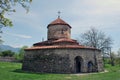 The ancient church Dzveli Gavazi in Akhalsopeli, Kakheti Royalty Free Stock Photo