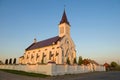 The ancient church of the Holy Trinity and the Holy Cross. Kossovo, Belarus