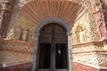 An ancient church in Jalpan de Serra, Queretaro. Mexico. Colonial Franciscan Mission of Jalpan