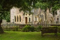 Ancient church by Loch Lomond in Scotland