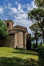 Ancient church in the nature