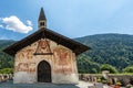 Church of Saint Anthony the Abbot in Pelugo Italy Royalty Free Stock Photo