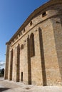 Ancient church in village Pals . The name of the church Sant Pere de Pals. Girona province in Spain.