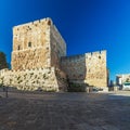 Ancient Citadel inside Old City Jerusalem