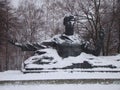 Monument To Sergei Yesenin.