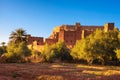 Ancient city of Ait Benhaddou in Morocco Royalty Free Stock Photo