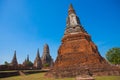 Ancient city of Ayuttaya Royalty Free Stock Photo