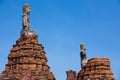 Ancient city of Ayuttaya Royalty Free Stock Photo