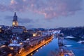 Ancient city Bern in Winter, Switzerland Royalty Free Stock Photo