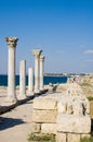 Ancient city Chersonesos Royalty Free Stock Photo