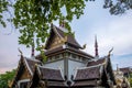 The ancient city of Chiang Mai, Thailand Wat Chedi Luang (Wat Chedi Luang) Royalty Free Stock Photo