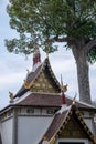 The ancient city of Chiang Mai, Thailand Wat Chedi Luang (Wat Chedi Luang) Royalty Free Stock Photo