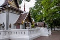 The ancient city of Chiang Mai, Thailand Wat Chedi Luang (Wat Chedi Luang) Royalty Free Stock Photo