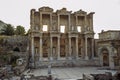 The ancient city of Ephesus. The Library of Celsus