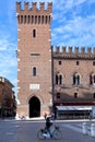 Ancient City Hall in Ferrara, Italy Royalty Free Stock Photo