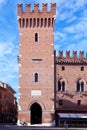 Ancient City Hall in Ferrara, Italy Royalty Free Stock Photo