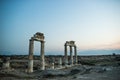 Ancient city of Hierapolis Royalty Free Stock Photo