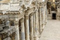 ancient city of Hierapolis theater Royalty Free Stock Photo