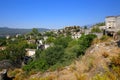 A view of the old ancient city Kayakoy