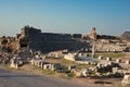 Ancient city Ksantos ancient civilization of Turkey Royalty Free Stock Photo