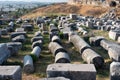 Ancient city Ksantos ancient civilization of Turkey Royalty Free Stock Photo