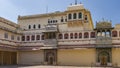 Ancient city Palace, Jaipur. Indian architecture.