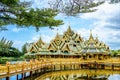 The Ancient City Park, The Pavilion of the Enlightened Muang Boran in Samut Prakan province, Thailand Royalty Free Stock Photo