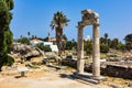Ancient city ruins, Greece Royalty Free Stock Photo