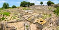 Ancient City of Troy in Turkey Royalty Free Stock Photo