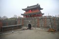 The ancient city wall of Jingzhou, Hubei Province