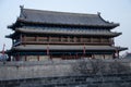 ancient city wall in the tang dynasty of China city in Shanxi Province