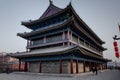 Ancient city wall in the tang dynasty of China city in Shanxi Province