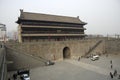 Ancient city wall Xi`an China, Shanxi Royalty Free Stock Photo