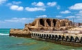 Ancient City Walls of Acre - Israel Royalty Free Stock Photo