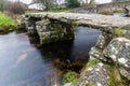 Ancient clapper bridge Royalty Free Stock Photo