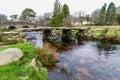 Ancient clapper bridge Royalty Free Stock Photo