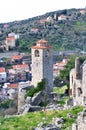 Ancient Clock Tower in Bar, Montenegro Royalty Free Stock Photo