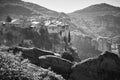 Ancient cloisters of Meteora