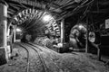 Ancient coal mine Guido in Zabrze Royalty Free Stock Photo