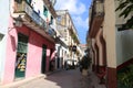 Ancient colonial buildings in Havana, Cuba