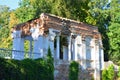 Ancient colonnade ruins