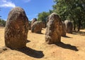 European megaliths in full sunlight