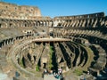 Ancient colosseum in Rome