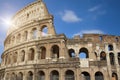 Ancient Colosseum. Rome. Italy Royalty Free Stock Photo