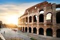 Ancient Colosseum in Rome