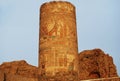 Ancient column in Temple of Kom Ombo, Egypt Royalty Free Stock Photo