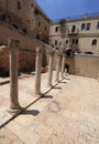 Ancient Columns of the Cardo in Jerusalem