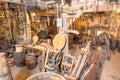 Ancient coopers workshop Royalty Free Stock Photo