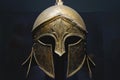 Ancient corinthian helmet. Generate Ai